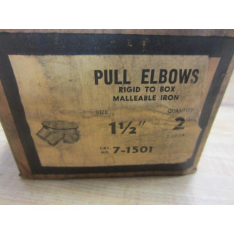 Efcor 7-1501 71501 Pull Elbow 1-12" (Pack of 2)