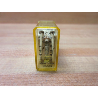 IDEC RY2S-U-AC120V Relay RY2S-U-120V AC - Used