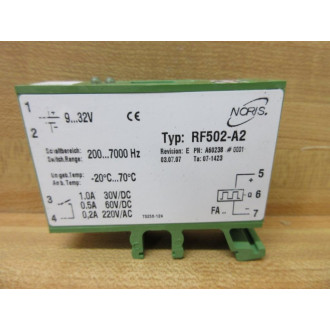 Noris RF502-A2 Limit Switch A60238 0001 - New No Box