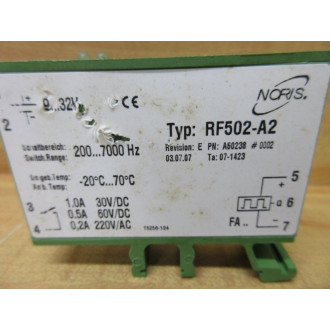 Noris RF502-A2 Limit Switch A60238 0001 WO Hardware - New No Box