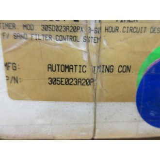ATC 305E-023-A-2-0-PX Electromechanical Timer 305E023A20PX