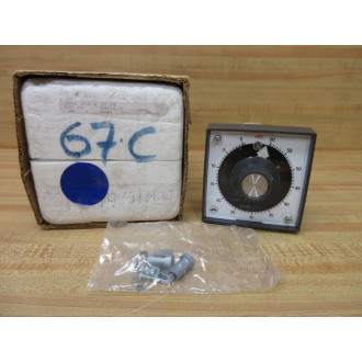 ATC 305E-023-A-2-0-PX Electromechanical Timer 305E023A20PX Cracked Housing