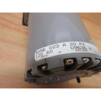 ATC 305E-023-A-2-0-PX Electromechanical Timer 305E023A20PX Cracked Housing