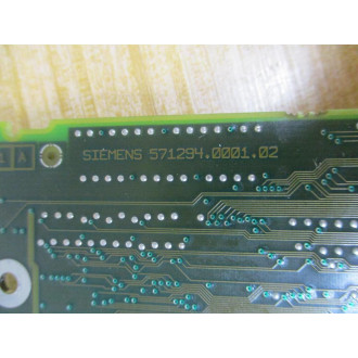 Siemens 571294.0001.02 Video Board 571294.9001.02 - Parts Only