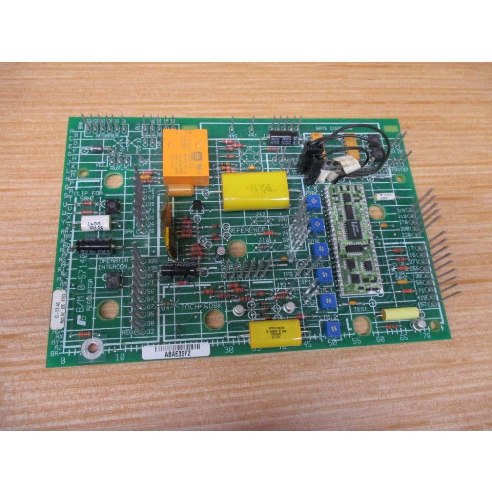 Reliance 0-57140 BM Regulator Card O-57140 Rev.02, 802289-10C - Used