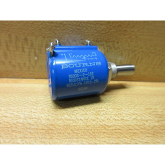 Bourns 3500S-2-102 Potentiometer 3500S2102 - Used