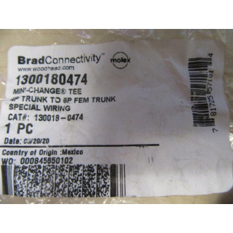 Brad Connectivity 1300180474 Tee Connector
