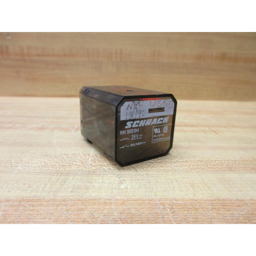 Schrack RM900194 Relay RM900194-24V DC - Used