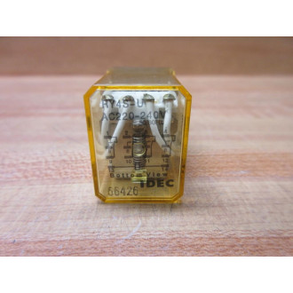 IDEC RY4S-U-220-240V AC Relay RY4S-U-AC220-240V - Used