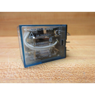 Omron MY4-J-100110V AC Relay MY4-J-100110VAC - Used