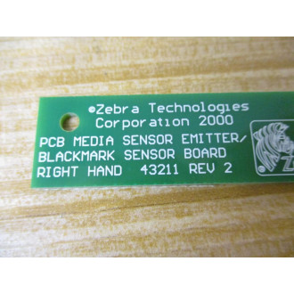 Zebra 43211-000 PCB Media Sensor Emitter 43211 - New No Box