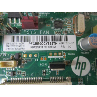 HP 812557-001 Win8 Motherboard S28004PN009A1 - Used