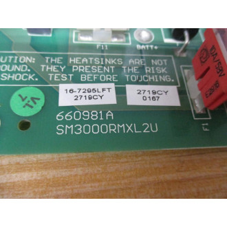 Tripp Lite SM3000RMXL2U Main Board 660981A - Used