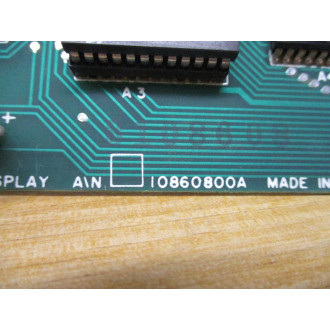 Mettler Toledo 10860800A Display Circuit Board - Used