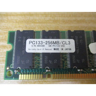 Buffalo PC1316x8-256M 256MB SDRAM Memory Module PC133-256MBCL3 (Pack of 2) - Used