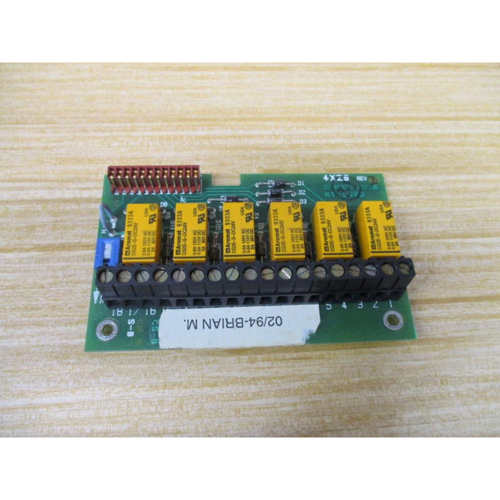 Honeywell 4XZB Notifier Zone Relay Module 4XZB 03218 Rev. D - Used