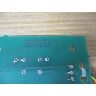 Reliance 0-54379-1 Aux M Controller Bd O-54379-1 Rev. 02,705358-79A - Used