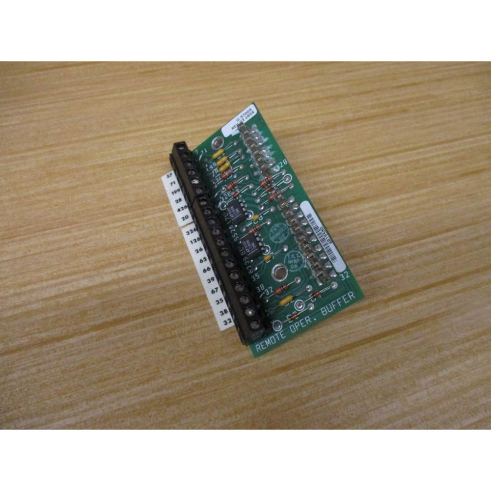 Reliance 0-57005 Remote Oper.Buffer O-57005 Rev.03, 705354-17A - Used
