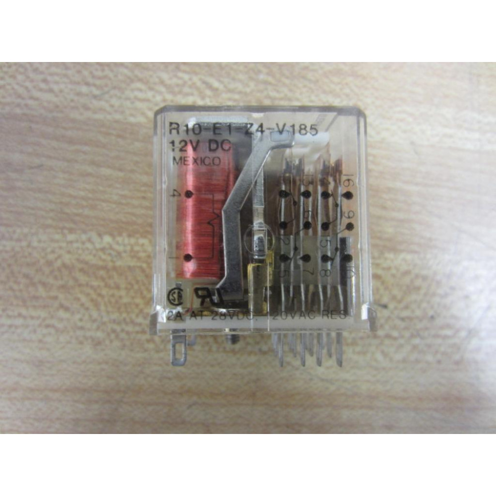 Potter & Brumfield R10-E1-Z4-V185-12V DC Relay R10-E1-Z4-V185-12VDC - New No Box