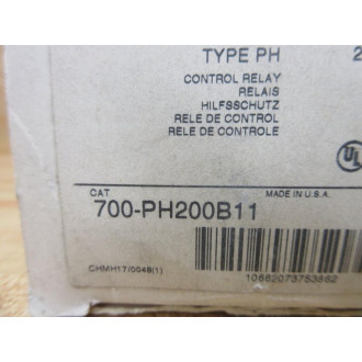 Allen Bradley 700-PH200B11 Overload Relay 700PH200B11