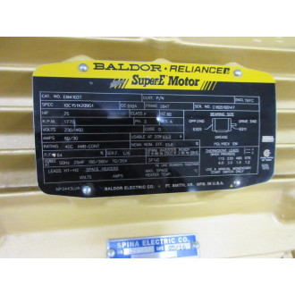 Baldor Reliance EM4103T ABB Super-E Motor - New No Box