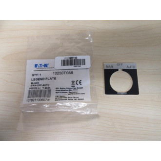 Eaton 10250TS68 Legend Plate