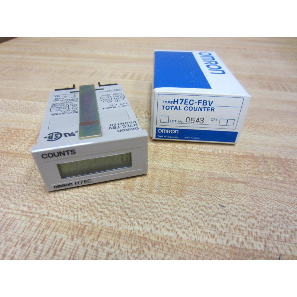 Omron H7EC-FBV Counter Totalizor H7ECFBV
