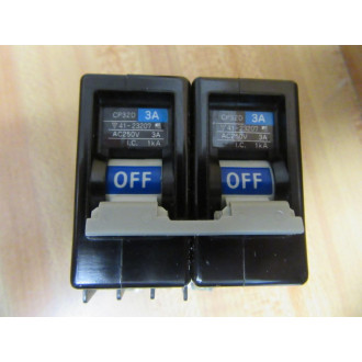 Fuji Electric CP32D 3A Circuit Breaker 3A CP32D3A - New No Box