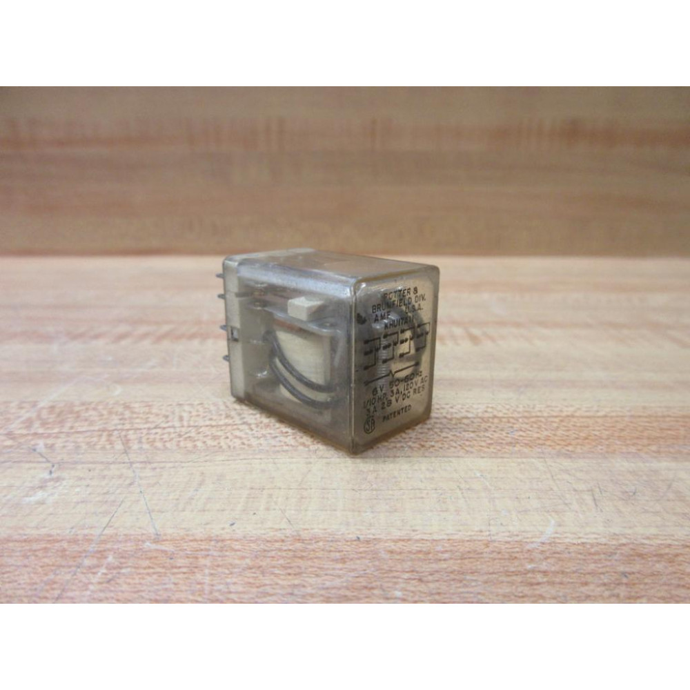 Potter & Brumfield KHU-17A11-6VAC Relay KHU-17A11-6V - Used