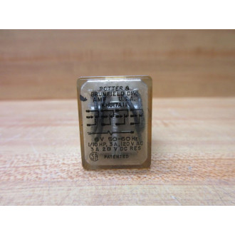 Potter & Brumfield KHU-17A11-6VAC Relay KHU-17A11-6V - Used