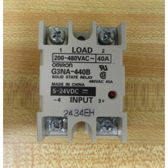 Omron G3NA-440B Relay G3NA440B WO Plastic Cover - New No Box
