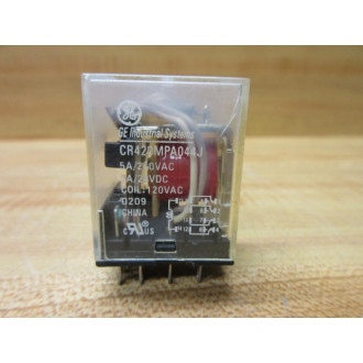 General Electric CR420MPA044J Relay - Used