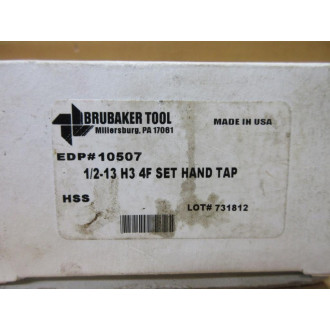 Brubaker Tool 10507 Hand Tap Set 731803