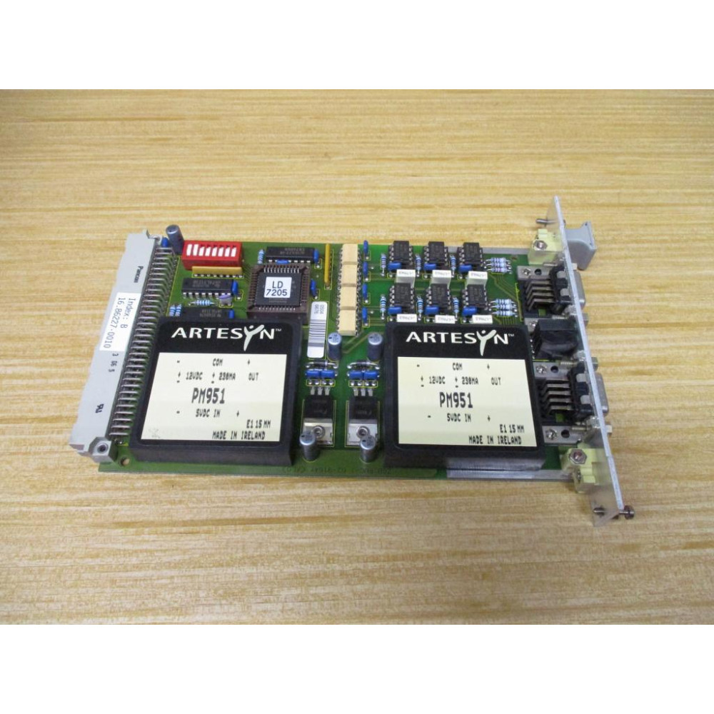 Man Roland 16.86227-0010 Circuit Board Module PUC-1 - Used