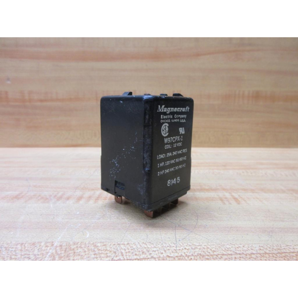 Magnecraft W97CPX-1 Relay W97CPX1 Black - Used