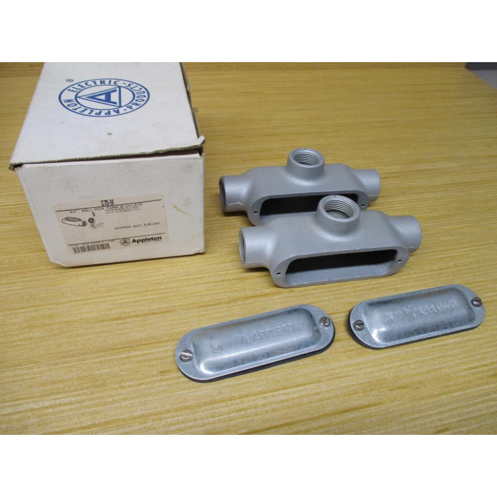 Appleton C75-M Unilet Conduit Body 34" (Pack of 2)