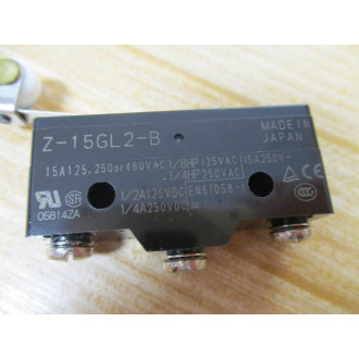 Omron Z-15GL2-B Basic Snap Action Switch Z15GL2B - New No Box