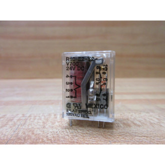 Potter & Brumfield R10-E2-Y2-V700-24V DC Relay R10-E2-Y2-V700-24VDC (Pack of 2) - Used