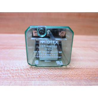 Midtex 157-94B300-12V DC Relay 157-94B300-12VDC - Used
