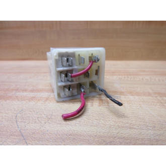 RBM Controls 93-201333-25000B Relay 93-201333-250008 With Wires - Used