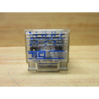 TEC 1279-73-92-00-24V DC Relay 1279-73-92-00 - Used
