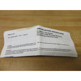 Crompton 256-PLLW Synchroscope Check Relay 256PLLW