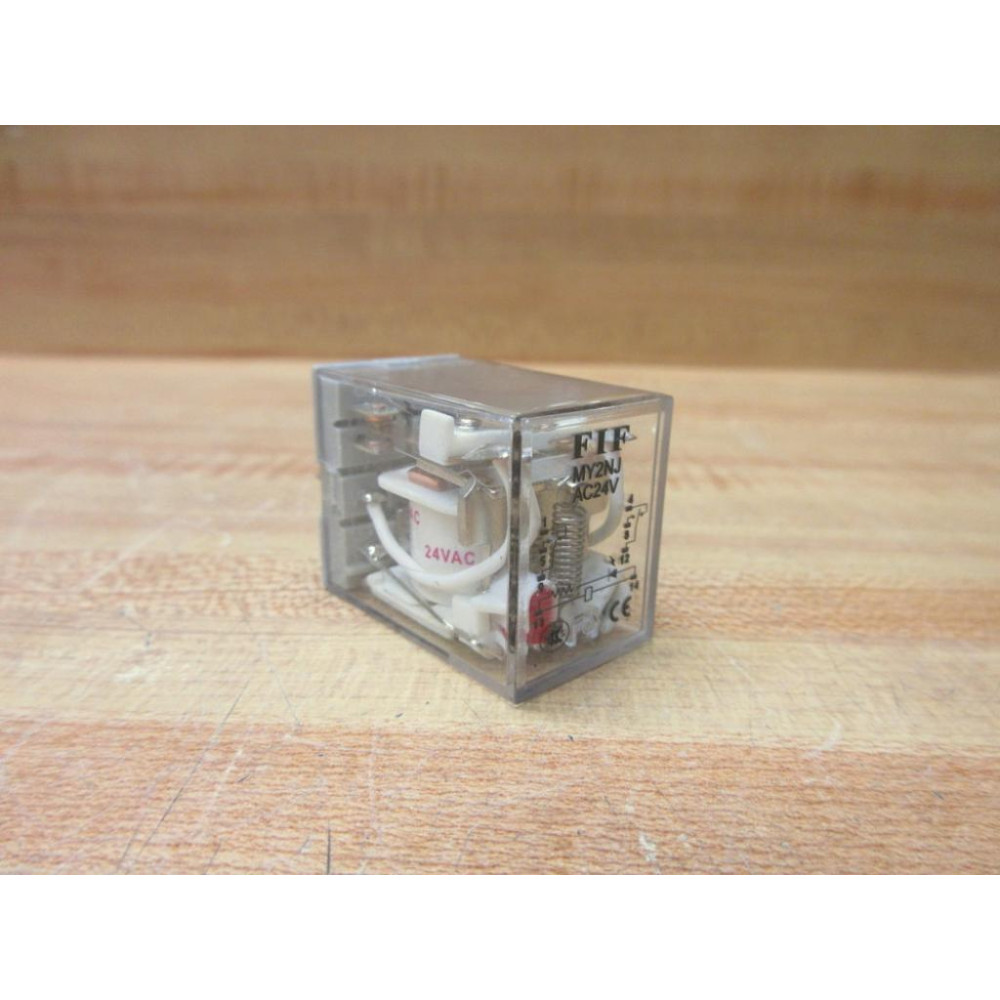 FIF MY2NJ-AC24V Relay MY2NJ-24V AC - New No Box