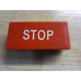 Cutler Hammer E30KB231 Eaton Extended Button (Stop)