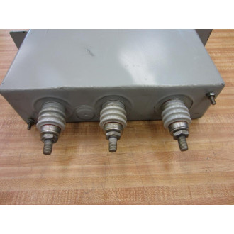 Cornell Dubilier ICS0080F33 Power Capacitor 480V 3PH 60HZ 80KVAR - Used