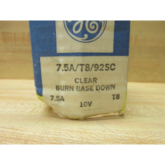 General Electric 7.5AT892SC GE Miniature Lamp, Light Bulb 7.5A-10V (Pack of 4)