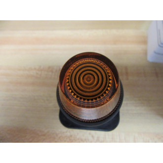 Allen Bradley 800H-QRL10A Amber Pilot Light 800HQRL10A - New No Box