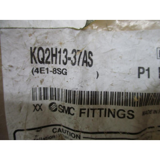 SMC KQ2H13-37AS Male One Touch Fitting KQ2H1337AS (Pack of 10)
