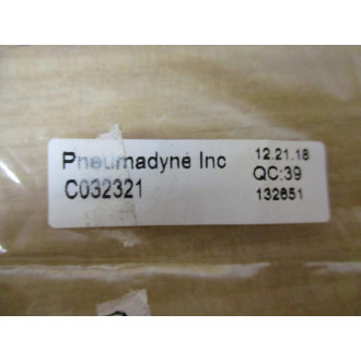 Pneumadyne C032321 Detented Toggle Cartridge Valve