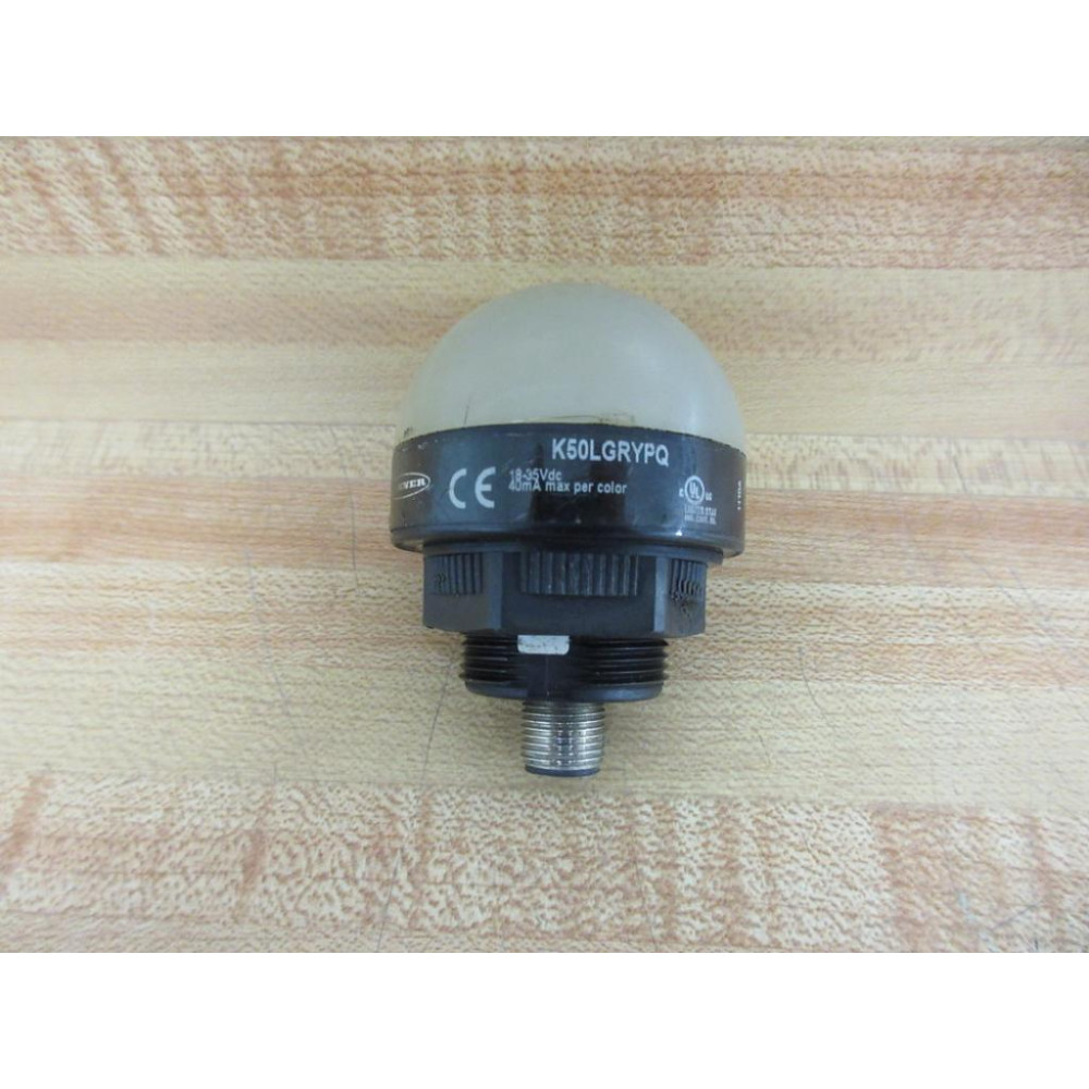 Banner K50LGRYPQ EZ-Light Indicator 18-35Vdc - Used